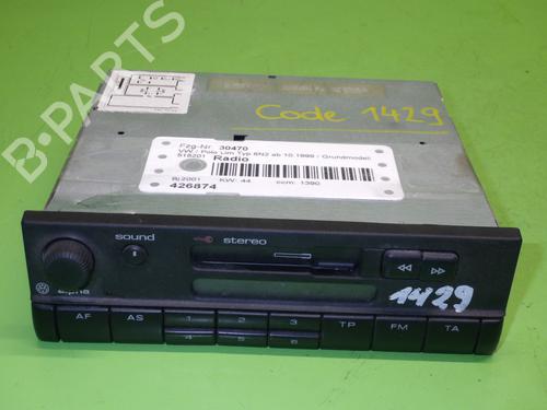 Used Radio VW POLO (6N2) 1.4 (60 hp) 26726588