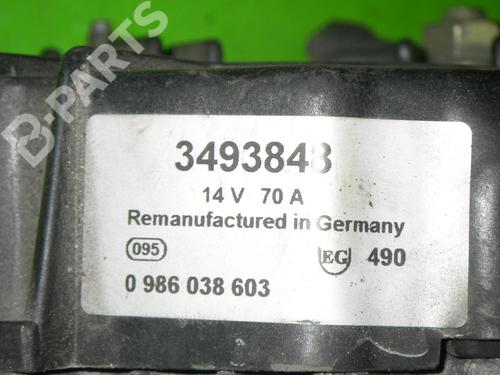 Alternator OPEL OMEGA B (V94) 2.0 16V (F69, M69, P69) | BP6363370M7 