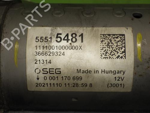 Starter OPEL ASTRA K (B16) 1.2 Turbo (68) | BP33970914M8 - Image 3