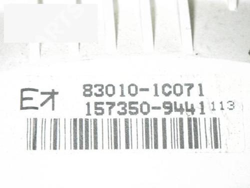 Instrument cluster TOYOTA STARLET (_P8_) 1.3 12V Cat (EP81) | BP6378592C47 