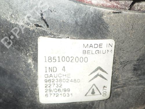 Left front fog light CITROËN XSARA (N1) 1.8 i | BP14734207C30 