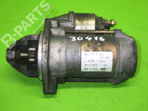 Used Starter MERCEDES-BENZ CLK (C208) CLK 230 Kompressor (208.347) (193 hp) 6397057
