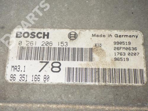 Control unit CITROËN SAXO (S0, S1) 1.1 X, SX | BP6392039M11 