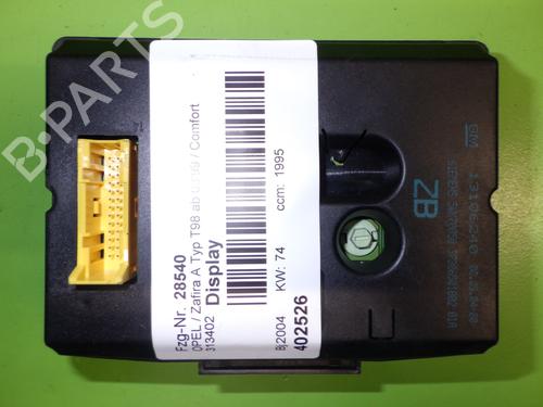 Display monitor OPEL ZAFIRA A MPV (T98) 2.0 DTI 16V (F75) | BP16973347C48 