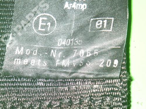 Sikkerhedssele bag højre AUDI A3 (8L1) 1.9 TDI | BP6663487I28 