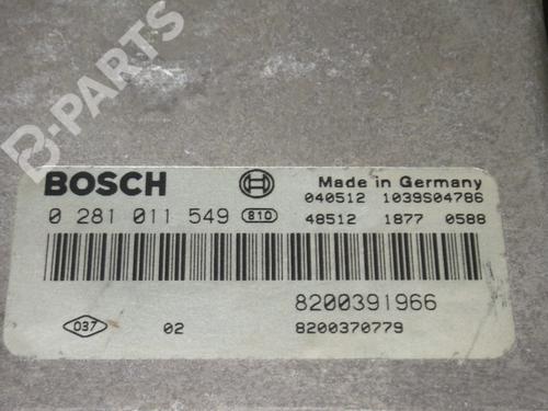 Control unit RENAULT MEGANE II (BM0/1_, CM0/1_) 1.9 dCi (BM0G, CM0G) | BP6396484M11 