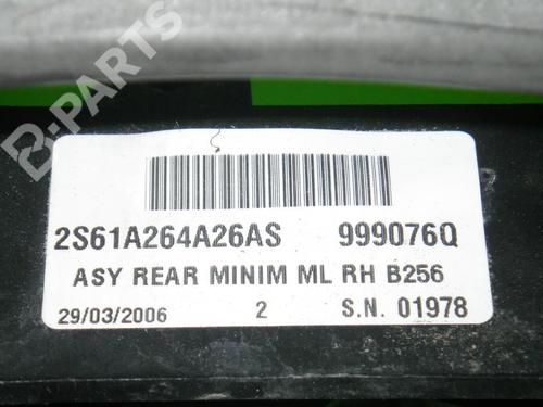 Rear right lock FORD FIESTA V (JH_, JD_) 1.3 | BP6664702C99 