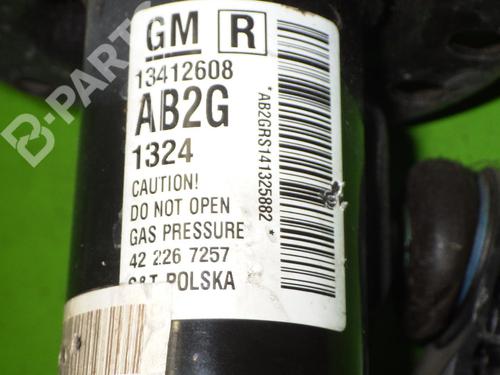 Right front shock absorber OPEL ASTRA J (P10) 1.4 (68) | BP6605256M17 