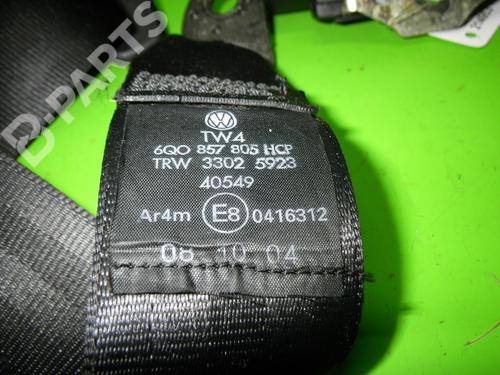 Rear left seatbelt VW POLO (9N_, 9A_) 1.4 16V | BP6611166I29 