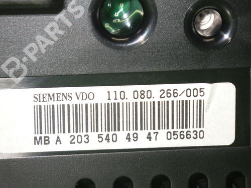 Instrument cluster MERCEDES-BENZ C-CLASS (W203) C 220 CDI (203.008) | BP6386416C47 