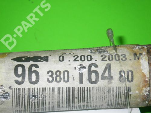 Right front driveshaft CITROËN C3 I (FC_, FN_) 1.4 i | BP6603588M39 