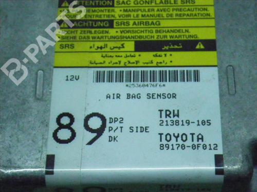 ECU airbags TOYOTA COROLLA Verso (ZER_, ZZE12_, R1_) 2.0 D-4D (CUR10_, CUR10R) | BP6358858M53 