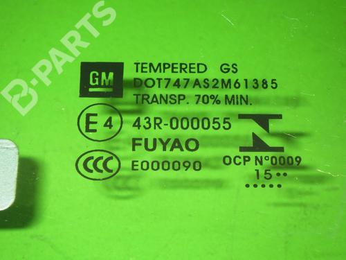 Front left door window OPEL ASTRA K (B16) 1.6 CDTi (68) | BP6645168C18 