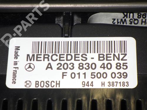 Climate control MERCEDES-BENZ C-CLASS Coupe (CL203) C 180 Kompressor (203.746) | BP6394441I5 