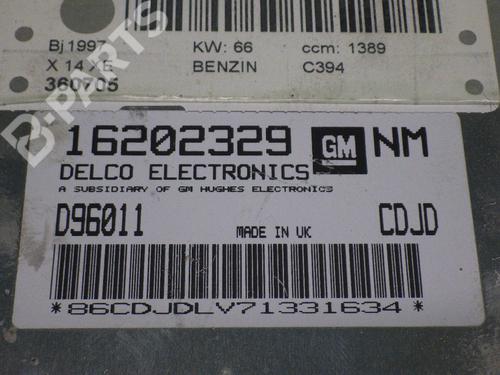 Control unit OPEL ASTRA F Hatchback (T92) 1.4 i 16V (F08, M08, F68, M68) | BP6828518M11 