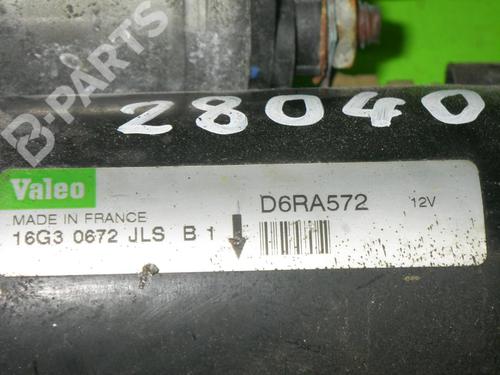 Starter PEUGEOT 206 CC (2D) 1.6 16V (2DNFUF, 2DNFUR) | BP6375771M8 