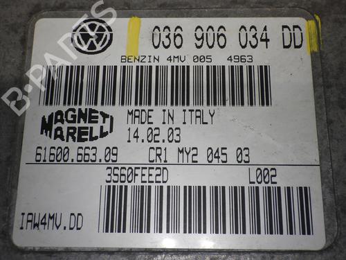 Control unit VW POLO IV (9N_, 9A_) 1.4 16V | BP29872977M11