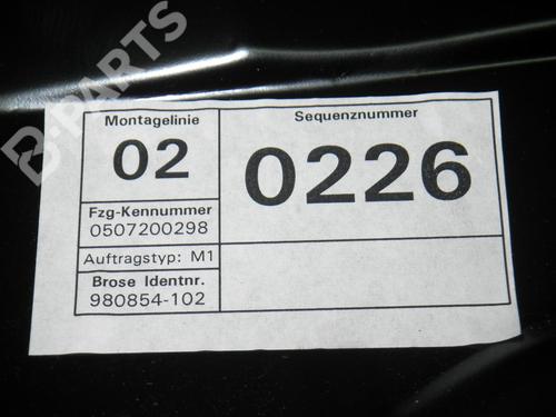 Rear right window mechanism VW PASSAT B6 (3C2) 1.9 TDI | BP6652994C25 
