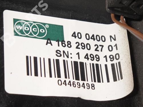 Pedal MERCEDES-BENZ A-CLASS (W168) A 160 CDI (168.007) | BP6377300I4 