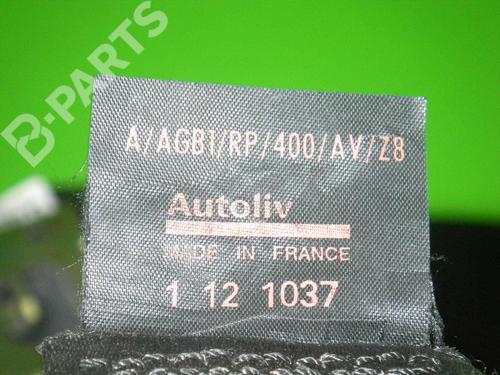 Front left seatbelt PEUGEOT 607 (9D, 9U) 2.0 | BP6602751I26 