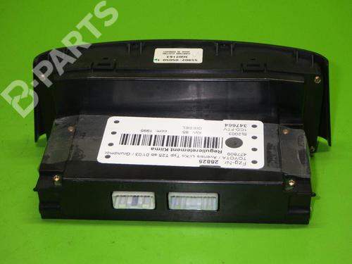 Climate control TOYOTA AVENSIS Estate (_T25_) 2.0 D-4D (CDT250_, CDT250R) | BP6395776I5 