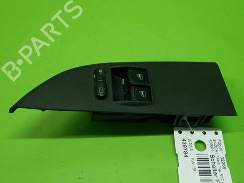Used Left front window switch SKODA FABIA I (6Y2) 1.4 16V (75 hp) 32037259