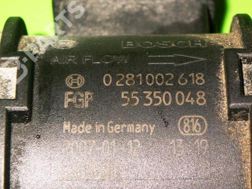 Mass air flow sensor OPEL ASTRA H Estate (A04) 1.9 CDTI (L35) | BP6385032M95 