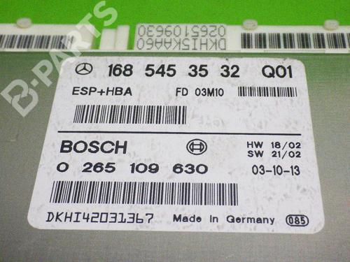 Electronic module MERCEDES-BENZ A-CLASS (W168) A 170 CDI (168.009, 168.109) | BP6387017M83 