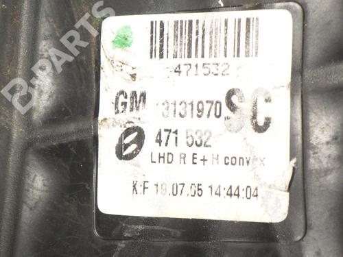 Right mirror OPEL ZAFIRA / ZAFIRA FAMILY B (A05) 1.9 CDTI (M75) | BP6659525C27 