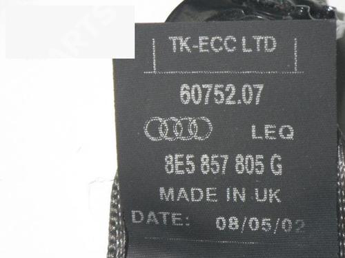Sikkerhedssele bag højre AUDI A4 B6 Avant (8E5) 2.5 TDI quattro | BP6648885I28 
