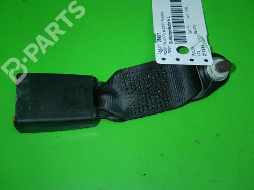 Used Rear left seatbelt FORD KA (RU8) 1.2 (69 hp) 6663530