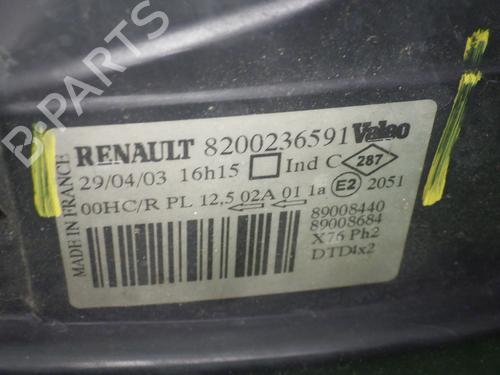 Right headlight RENAULT KANGOO (KC0/1_) 1.2 16V (KC05, KC06, KC03, KC0T, KC0W, KC1D) | BP28371569C29 