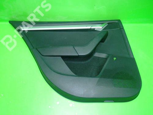 Left rear door panel SKODA OCTAVIA III Combi (5E5, 5E6) 1.2 TSI (105 hp) 6609284