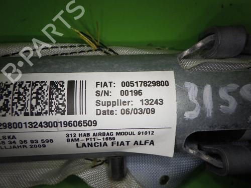 Right curtain airbag FIAT 500 (312_) 1.2 (312AXA1A) | BP17471566C12 