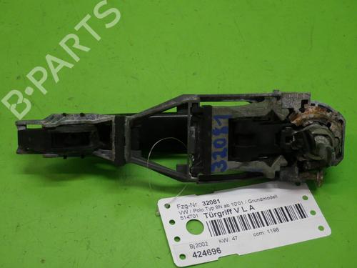 Front left exterior door handle VW POLO (9N_, 9A_) 1.2 12V | BP25826678C128 