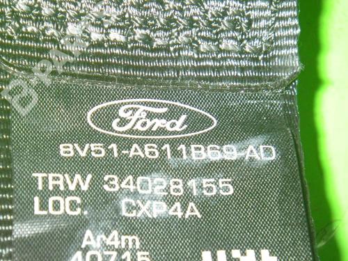 Rear left seatbelt FORD FIESTA VI (CB1, CCN) 1.25 | BP6649906I29 