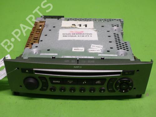 Used Radio PEUGEOT 308 I (4A_, 4C_) 1.6 16V (120 hp) 22376342