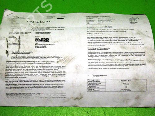Right front shock absorber MERCEDES-BENZ A-CLASS (W168) A 160 (168.033, 168.133) | BP14728266M17 