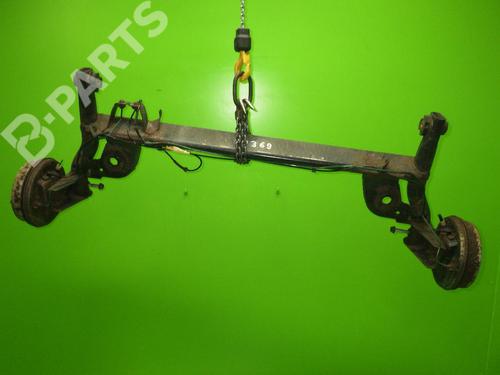 Used Rear axle RENAULT CLIO II (BB_, CB_) 1.2 16V (BB05, BB0W, BB11, BB27, BB2T, BB2U, BB2V, CB05,... (75 hp) 6395581