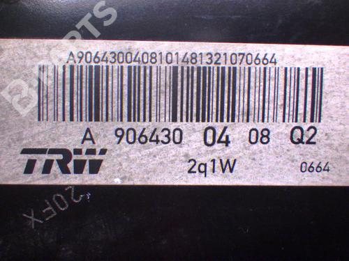 Servo brake MERCEDES-BENZ SPRINTER 3,5-t Van (B906) 313 CDI (906.631, 906.633, 906.635, 906.637) | BP8062303M42 