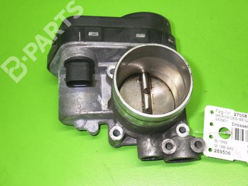 Used Throttle body MERCEDES-BENZ A-CLASS (W168) A 140 (168.031, 168.131) (82 hp) 6378561