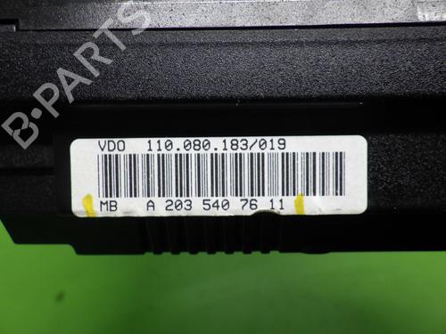 Instrument cluster MERCEDES-BENZ C-CLASS (W203) C 200 Kompressor (203.042) | BP24323025C47 