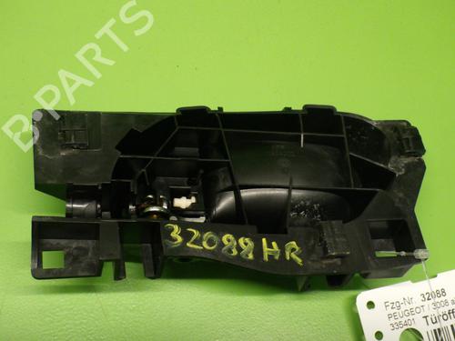 Rear right interior door handle PEUGEOT 3008 I MPV (0U_) 1.6 HDi | BP26136825I16 