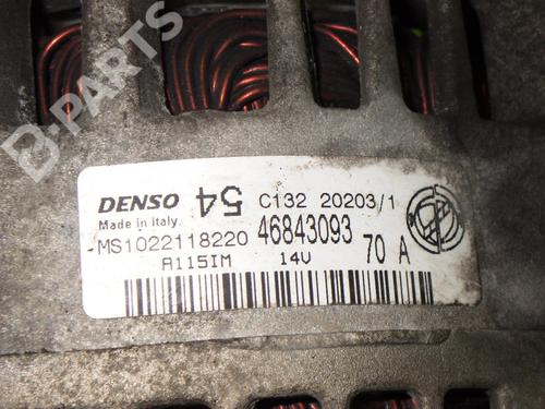 Alternator FIAT PUNTO (188_) 1.2 60 (188.030, .050, .130, .150, .230, .250) | BP6376312M7 