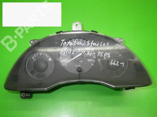 Used Instrument cluster TOYOTA STARLET (_P8_) 1.3 12V Cat (EP81) (75 hp) 6405294