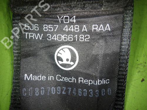 Rear right seatbelt SKODA FABIA II Combi (545) 1.4 | BP28006595I28 