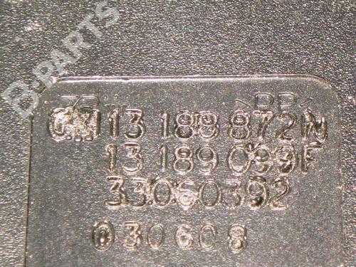 Rear right seatbelt OPEL ASTRA H TwinTop (A04) 1.9 CDTi (L67) | BP6667283I28 