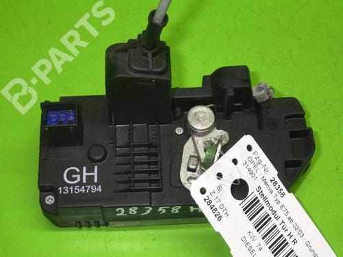 Rear right lock OPEL MERIVA A MPV (X03) 1.7 CDTI (E75) | BP6605119C99 