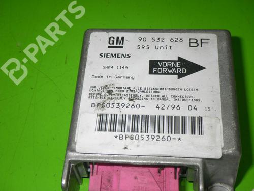 ECU airbags OPEL CORSA B (S93) 1.2 i (F08, F68, M68) | BP6339135M53 