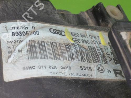 Højre forlygte AUDI A4 B6 (8E2) 1.9 TDI | BP38714893C29 - Image 4